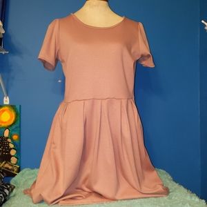 XL LuLaRoe Pink Amelia